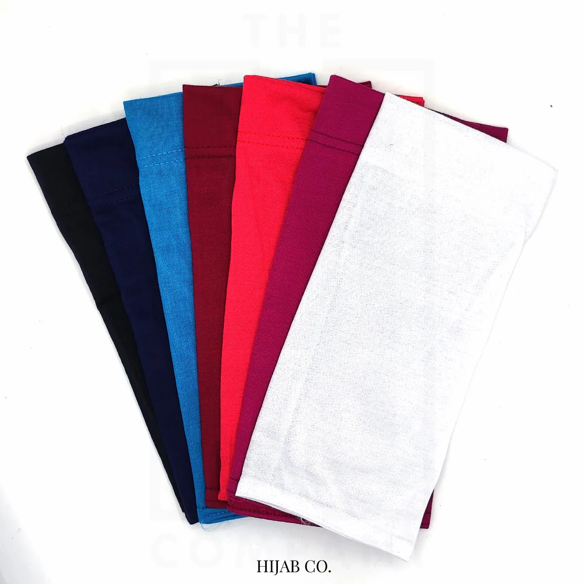 Plain Hijab Tubes - Set of 12 - Image 5