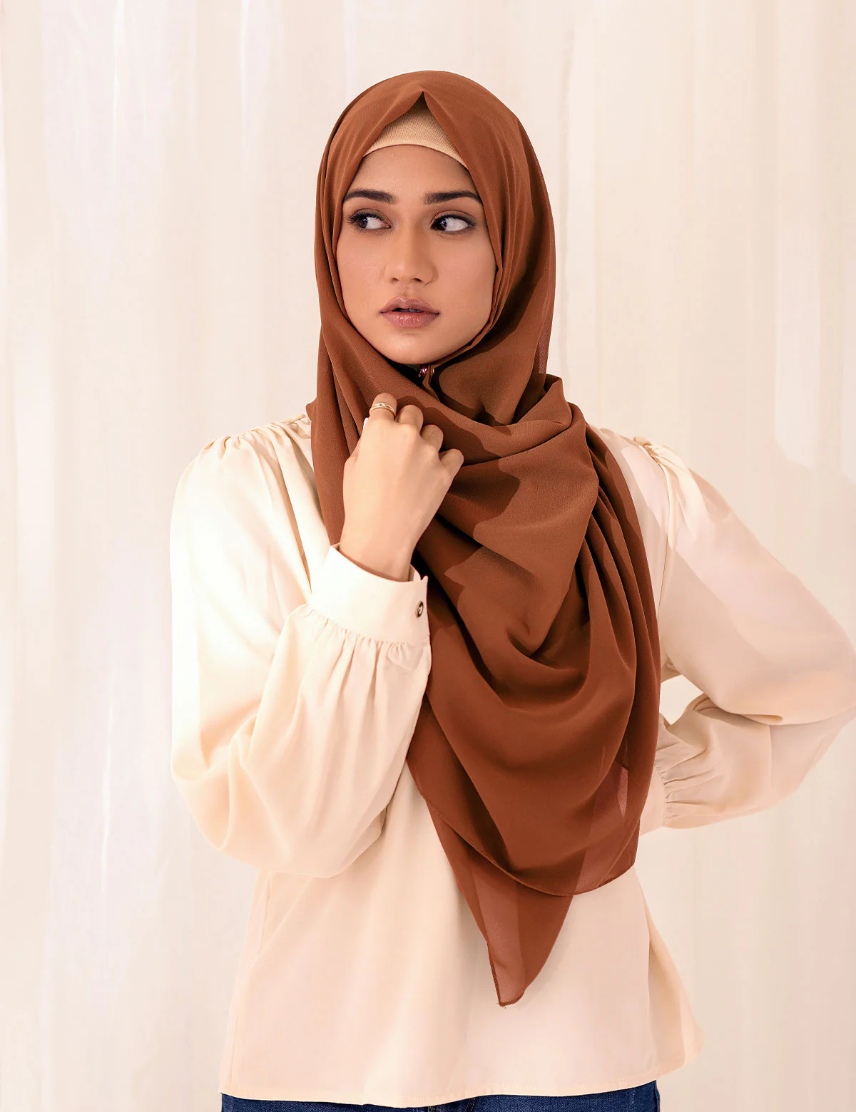 Chiffon Bubble - Caramel - Image 2