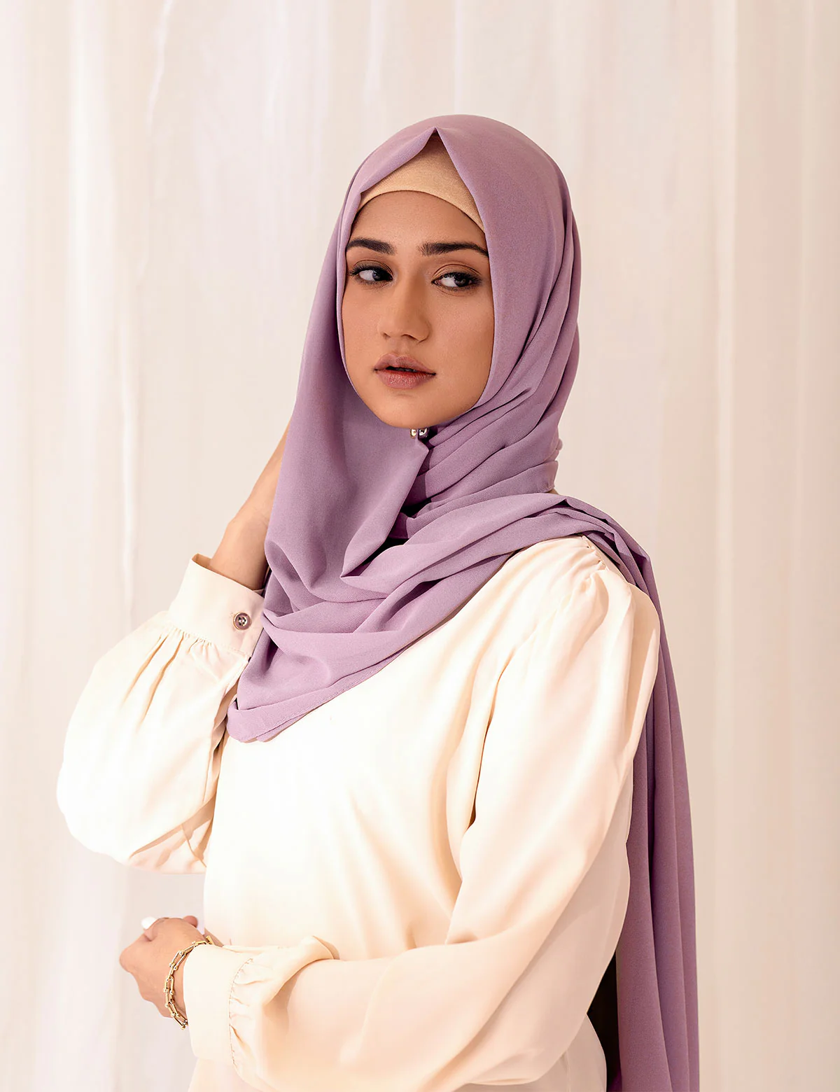 Chiffon Bubble - Mauve - Image 2