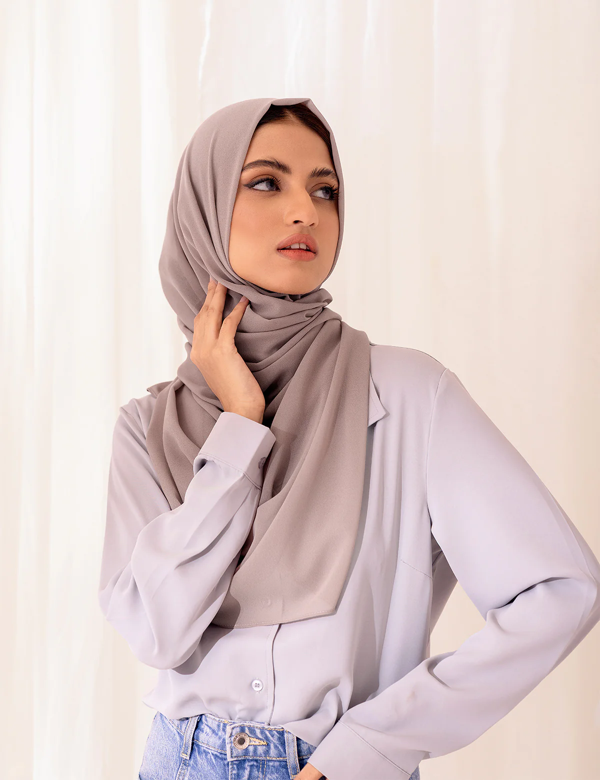 Chiffon Bubble - Mocha - Image 2