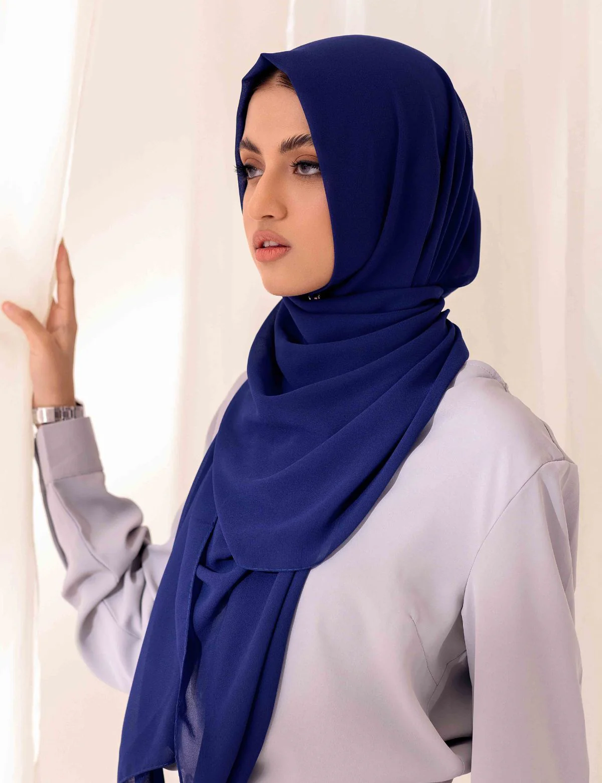 Chiffon Bubble - Royal Blue - Image 2