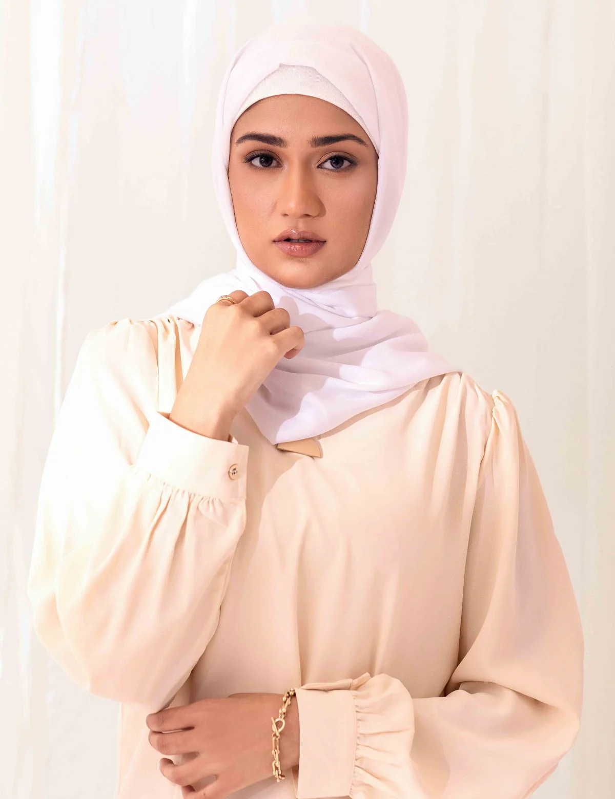 Chiffon Bubble - White - Image 3