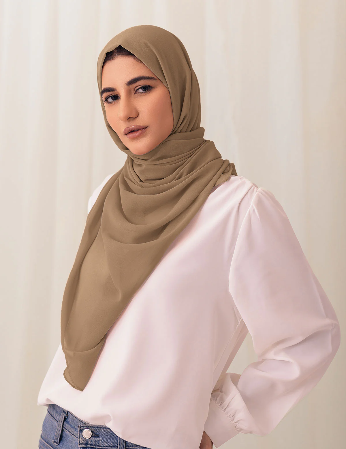 Chiffon Bubble - Wood Brown - Image 2