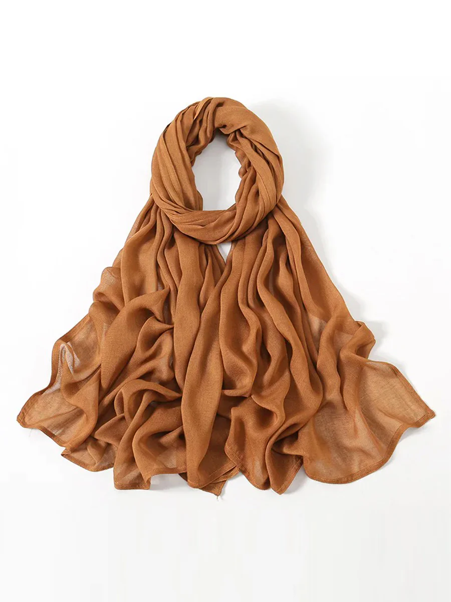 Modal Hijabs - Copper Brown - Image 2