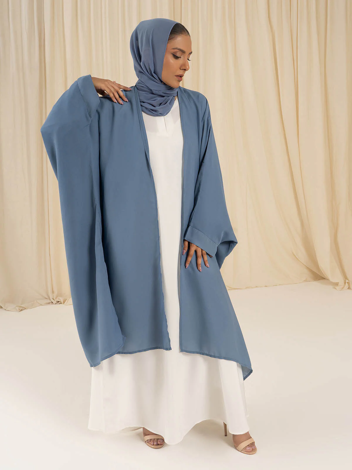 Modest Shrugs - Denim Blue - Image 3
