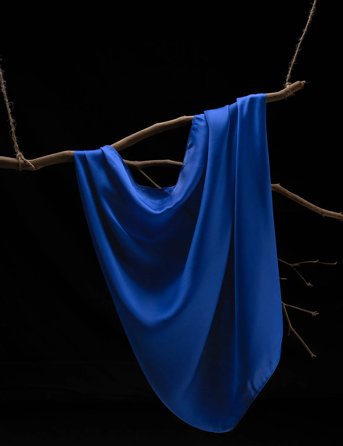 Satin Silk - Royal Blue - Image 3