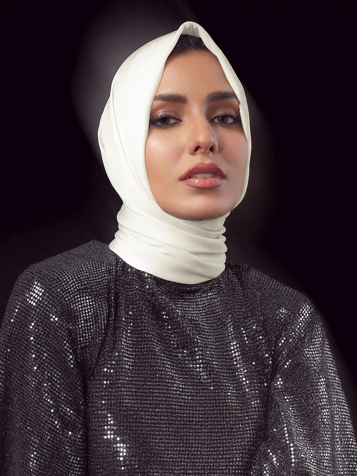 Satin Silk - White