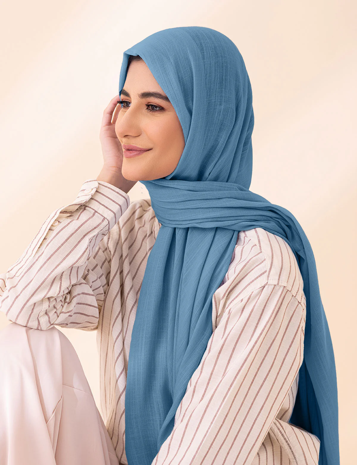 Turkish Slubs - Denim - Image 3